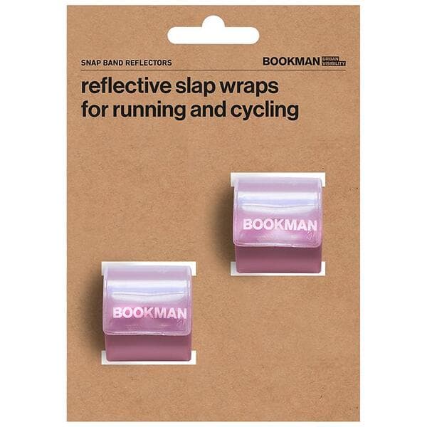 Bookman Snap Band Reflectors, Reflex, Pink