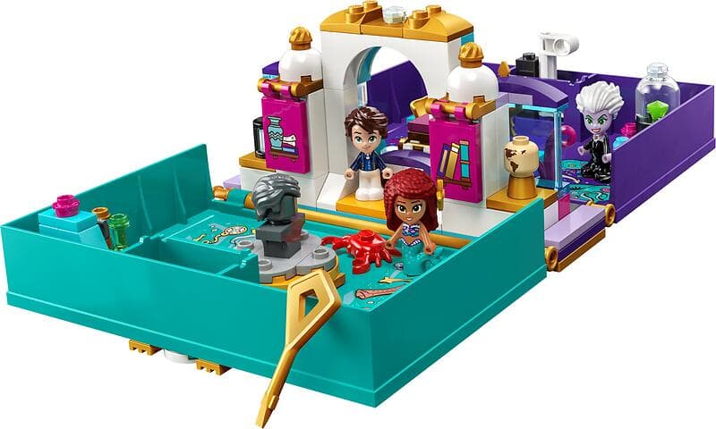 LEGO Disney 43213 Den lilla sjöjungfrun – sagobok