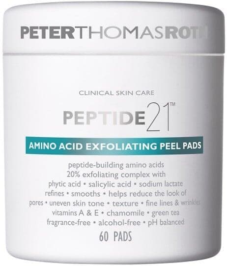 Peter Thomas Roth Peptide 21 21 Amino Acid Exfoliating Peel Pads 60st