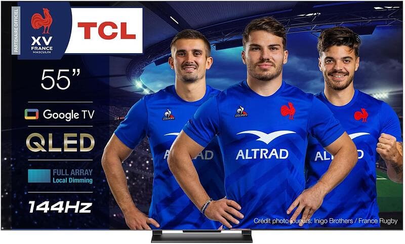 TCL 65QLED870 65" 4K Ultra HD (3840x2160) QLED Google TV