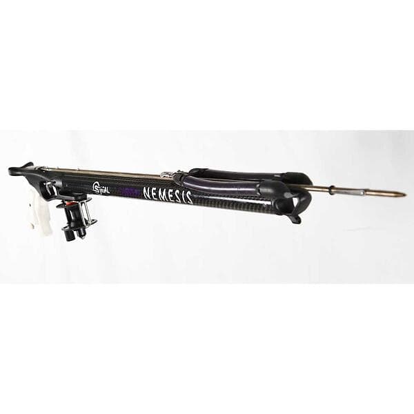 Nemesis Sigalsub Closed Carbon 76 Sling Speargun With Reel Edy 60 Svart 76 cm