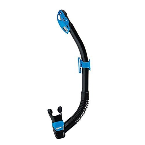 Mares Rebel Dry Diving Snorkel Blå,Svart
