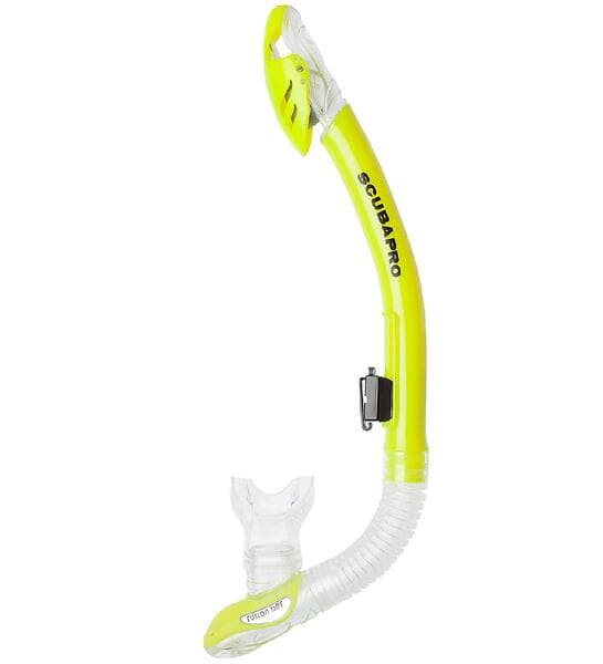 Scubapro Fusion Dry Diving Snorkel Gul