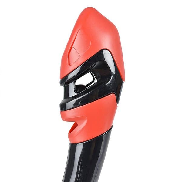 Seacsub Vortex Dry Silicone Metal Diving Snorkel Röd,Svart