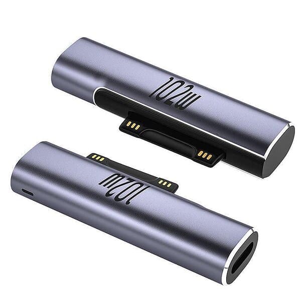 NÖRDIC USB-C Laddningsadapter för Microsoft Surface 15V 6,8A 102W SURF-104