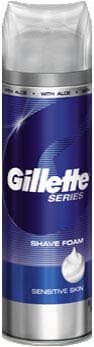 Gillette Series Sensitive Skin Shaving Foam 250ml