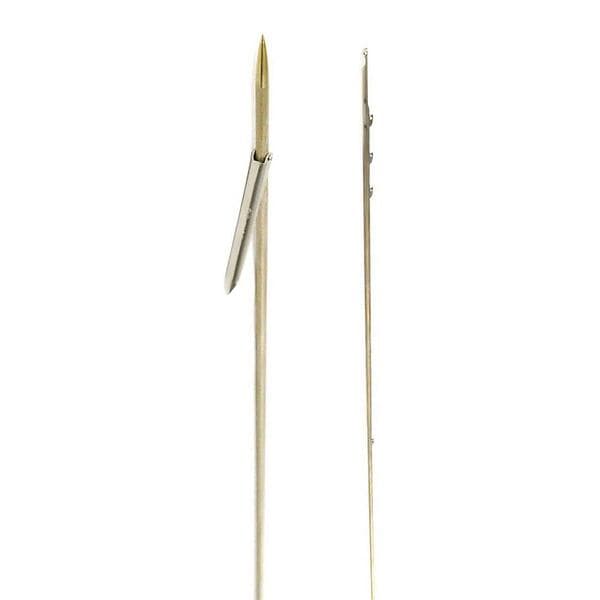 Sigalsub Tahitian Shaft Hrc With Shark Fins Single Barb 8 Mm Guld 115 cm