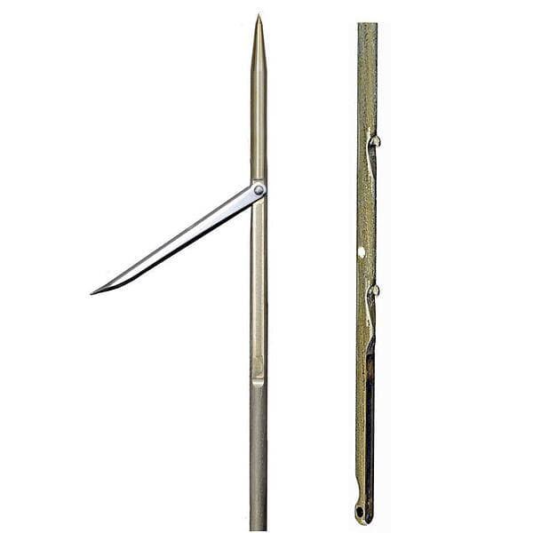 Sigalsub Tahitian Spearshaft Single Barb 7 Mm Silver 100 cm