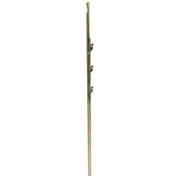 Sigalsub Tahitian Shaft Hrc With Shark Fins Double Barb 6,5 Mm Guld 150 cm