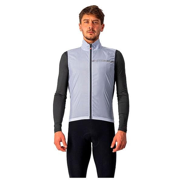 Castelli Squadra Stretch Gilet Grå,Silver 2XL Man