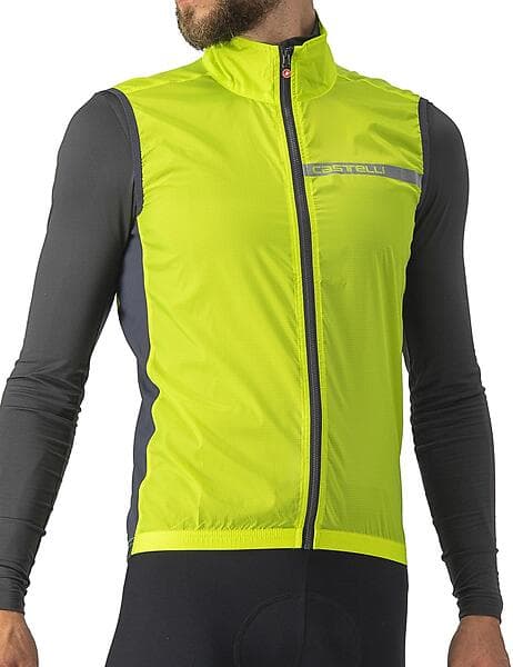 Castelli Squadra Stretch Gilet Grönt S Man
