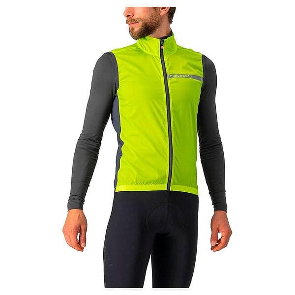 Castelli Squadra Stretch Gilet Grönt L Man