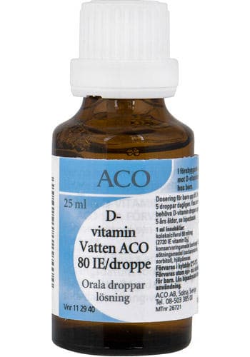 ACO D-Vitamin Vatten 25ml