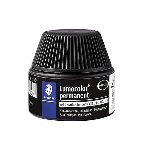 Staedtler Lumocolor Refill universal permanent svart
