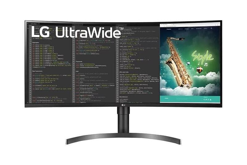 LG 35WN75CP 35" Ultrawide Välvd Gaming WQHD VA