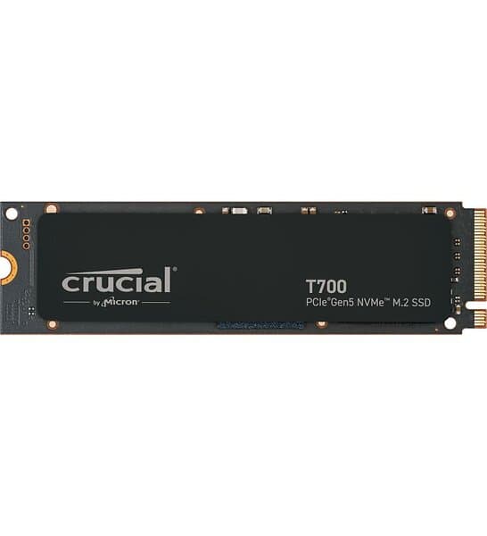 Crucial T700 PCIe Gen5 NVMe M.2 SSD 2TB