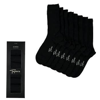 Topeco 8-pack Bamboo Basic Crew Socks (Herr)