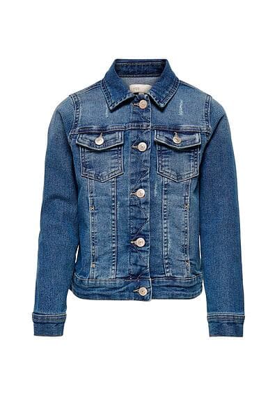 Kids Only Jeansjacka konSara Med Blue Dnm Jacket Noos