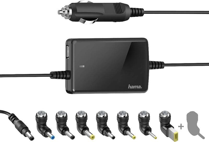 Hama Universal Car 12V Notebook 15-19V/70W 8X Adapter
