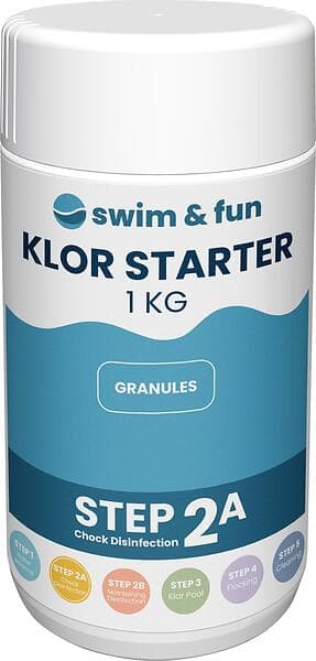 Swim & Fun Klor Starter Fast Dissolving Granules 1kg