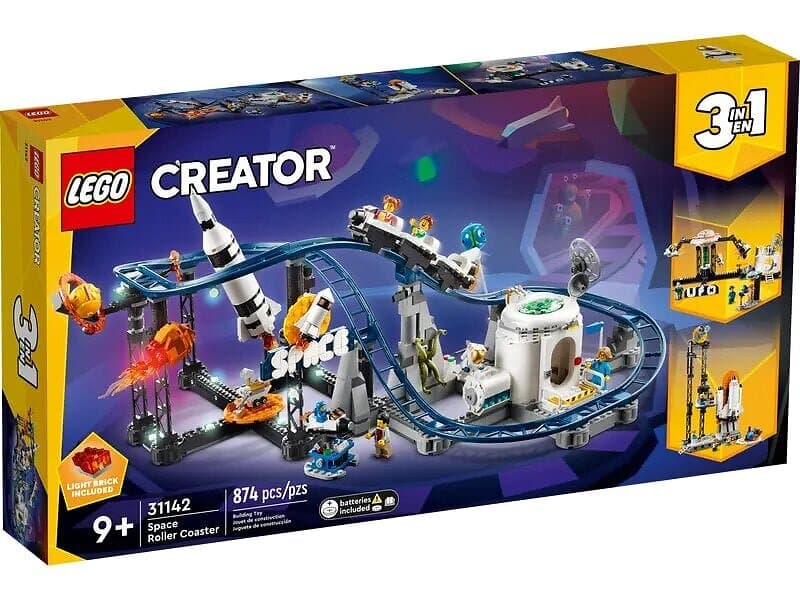 LEGO Creator 3in1 31142 Bergochdalbana Med Rymdtema