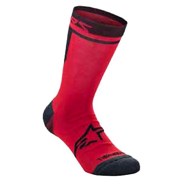 AlpineStars Bicycle Inter Thermal 17 Socks Röd EU 41-43 1/2 Man