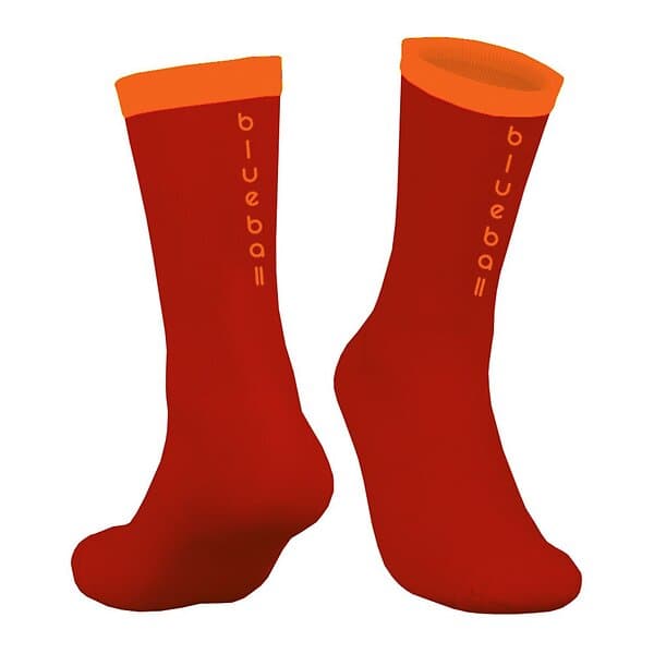 BlueBall Sport Bb160813t Socks Röd EU 42-45 Man