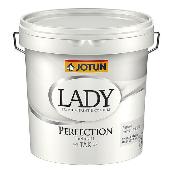 Jotun Lady Perfection hvit base 2,7L