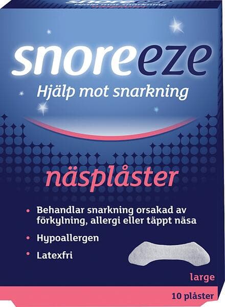 Snoreeze Snoring Relief Nasal Strips Large 10st