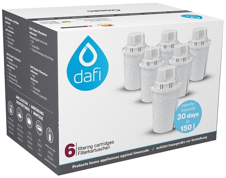 Dafi Filtering Cartridges 6-pack