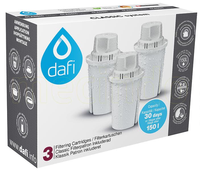 Dafi Filtering Cartridges 3-pack
