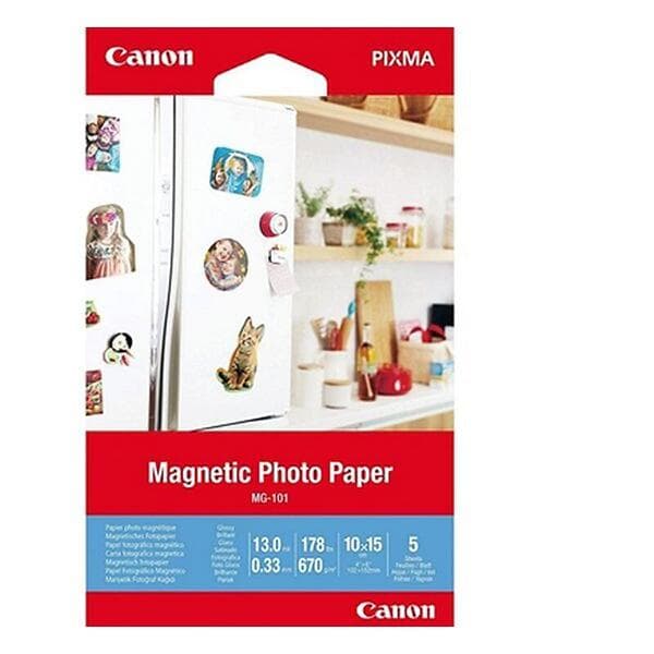 Canon Magnetic Photo Paper MG-101 10x15cm 5st