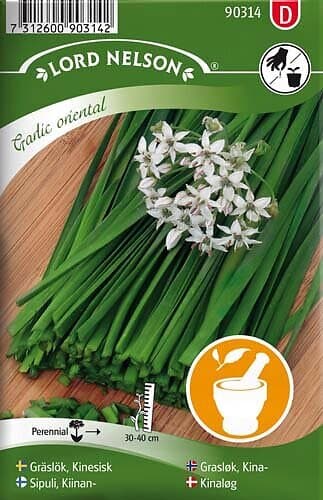 Nelson Garden Fröer Gräslök Kinesisk Garlic Oriental