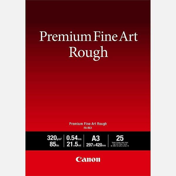 Canon FA-RG1 Premium Fine Art Rough 320g A3 25st