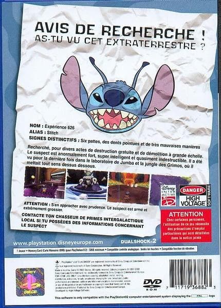 Stitch: Experiment 626 (PS2)