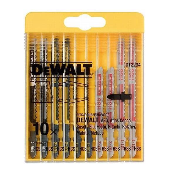 Dewalt Sticksågsbladsats DT2165; DT2177; DT2050; DT2160; DT2163; 10 st.