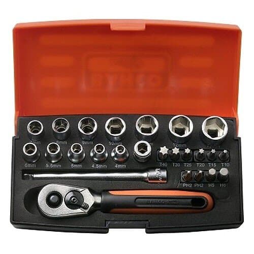 Bahco Verktygspaket SBSL25; 1/4''; 25 st.