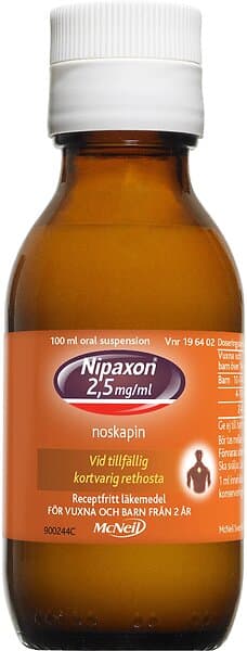MacNeil Nipaxon Flytande 2,5mg/ml 100ml
