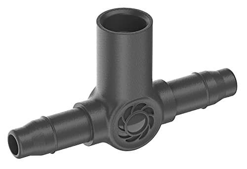 Gardena T-koppling Micro Drip System m. spridarfäste 4,6mm 3/16" 5p