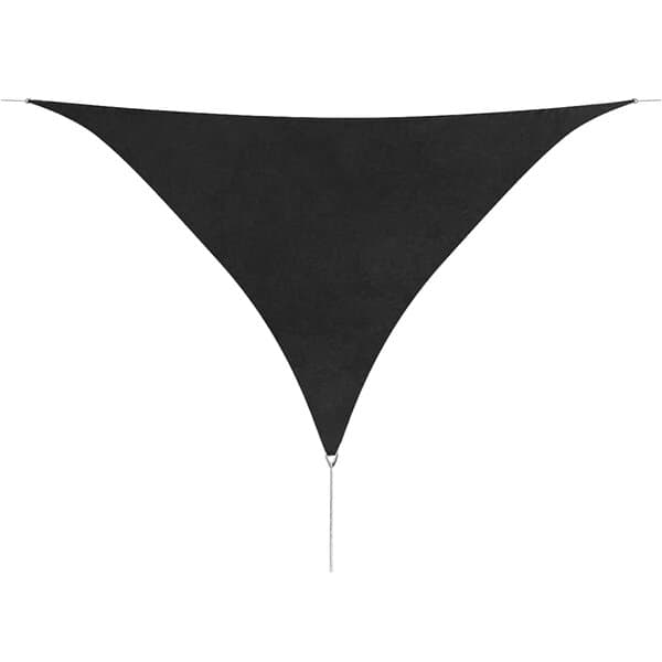 Be Basic Solsegel Oxfordtyg Trekantigt 3,6x3,6x3,6 m antracit 814876