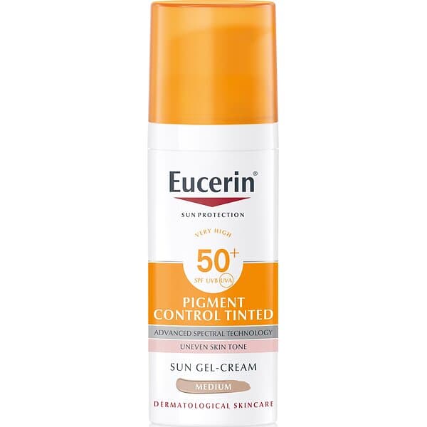 Eucerin Pigment Control Tinted Sun Gel Cream Medium SPF50 50ml