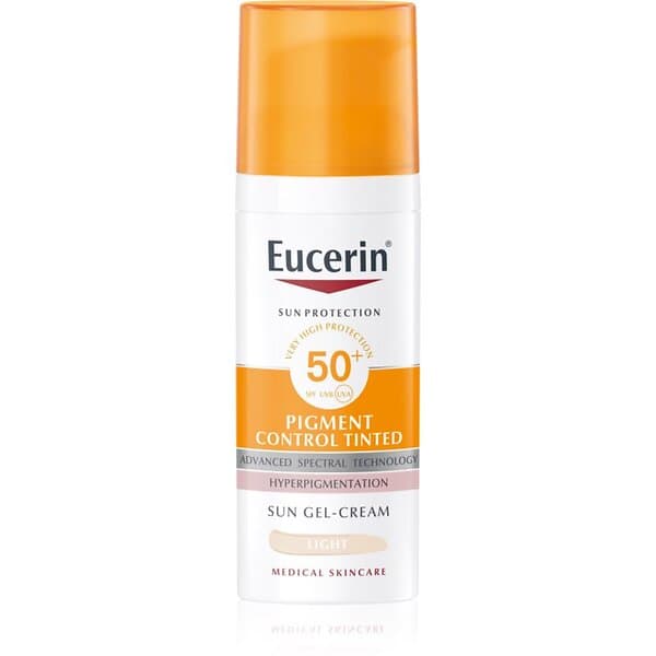 Eucerin Pigment Control Tinted Sun Gel Cream Light SPF50 50ml