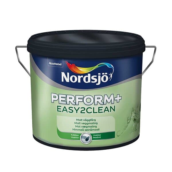 Nordsjö Väggfärg Perform+ Easy2Clean Vit PERFORM+ EASY2CLEAN BW 2,5L 5217525