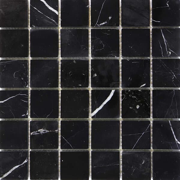 Tenfors Mosaik Marble Black 4,8x4,8 cm TL-4802-black