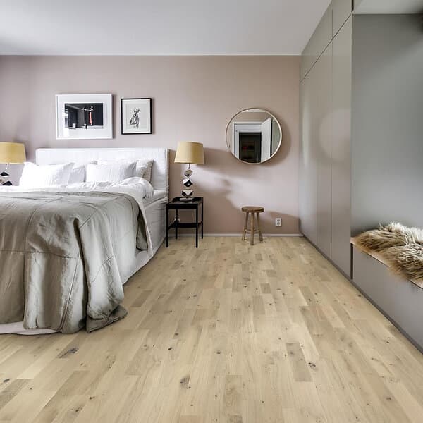 Kährs Parkettgolv Beyond Retro Frosted Oat Ultramatt Lack Ek 3-Stav Trägolv Strip 153N6BEKN4KW240