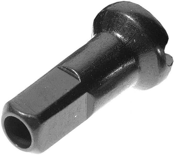 DT Swiss Ekernippel Mässing 2 X 12 mm Svart Styck