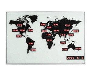 NexTime World Time Digit 55x36cm