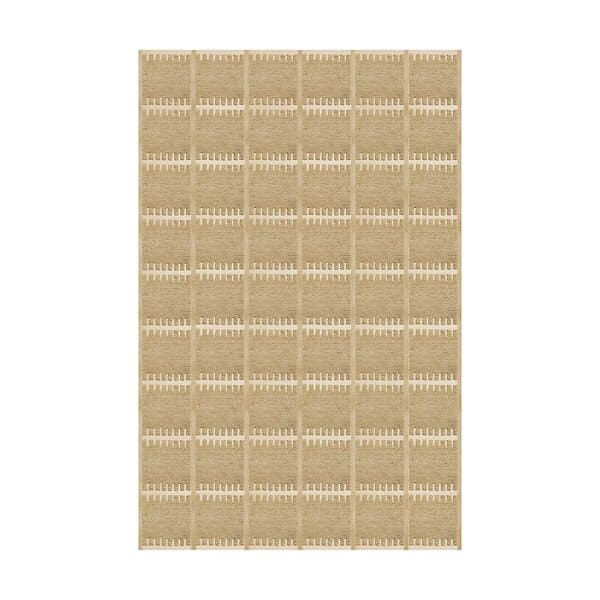 Layered Lilly ullmatta Mustard, 250x350 cm
