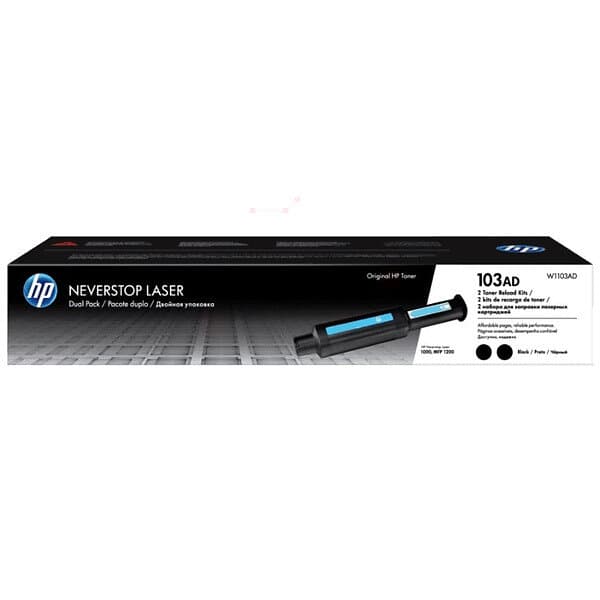 HP 103A (Svart) 2-pack