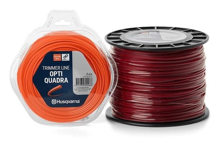 Husqvarna Trimmerlina Opti Quadra Röd Ø3,0mm, 240m